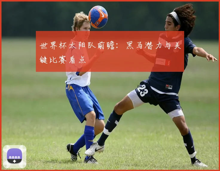 世界杯太阳队前瞻：黑马潜力与关键比赛看点