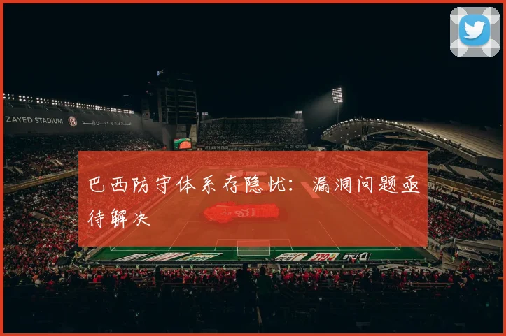 巴西防守体系存隐忧:漏洞问题亟待解决