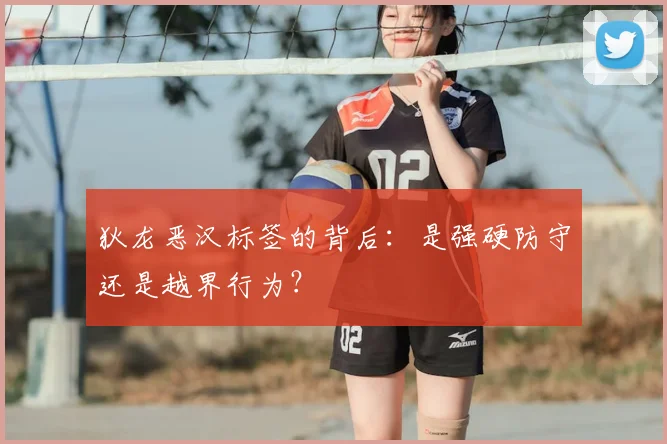 狄龙恶汉标签的背后:是强硬防守还是越界行为?